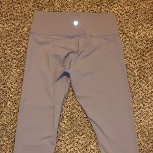 Lululemon Cropped Lavender Leggings s 12 new